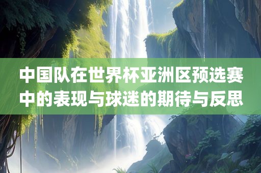 中国队在世界杯亚洲区预选赛中的表现与球迷的期待与反思
