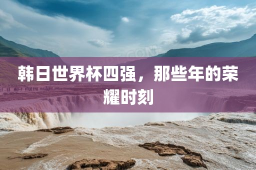 韩日世界杯四强，那些年的荣耀时刻金炬实业股份有限公司