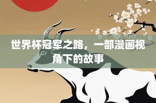 世界杯冠军之路，一部漫画视角下的故事