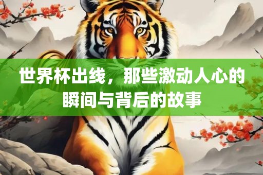 世界杯出线，那些激动人心的瞬间与背后的故事
