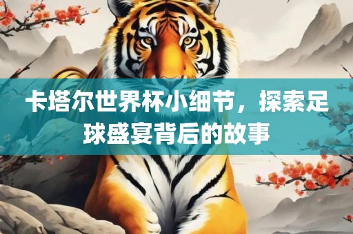 卡塔尔世界杯小细节，探索足球盛宴背后的故事