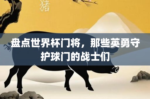 盘点世界杯门将，那些英勇守护球门的战士们