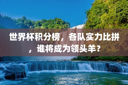 世界杯积分榜，各队实力比拼，谁将成为领头羊？