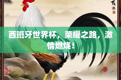 西班牙世界杯，荣耀之路，激情燃烧！